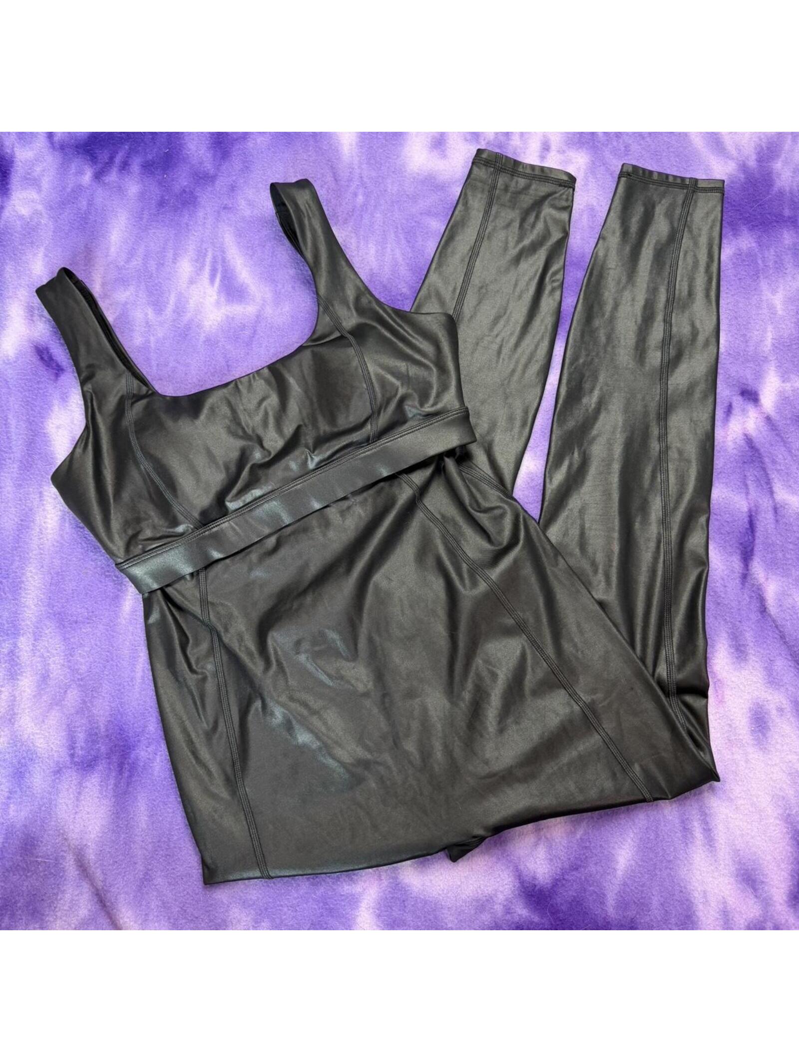 Fabletics Khloe Kardashian Motion 365 Wet Look Jumpsuit